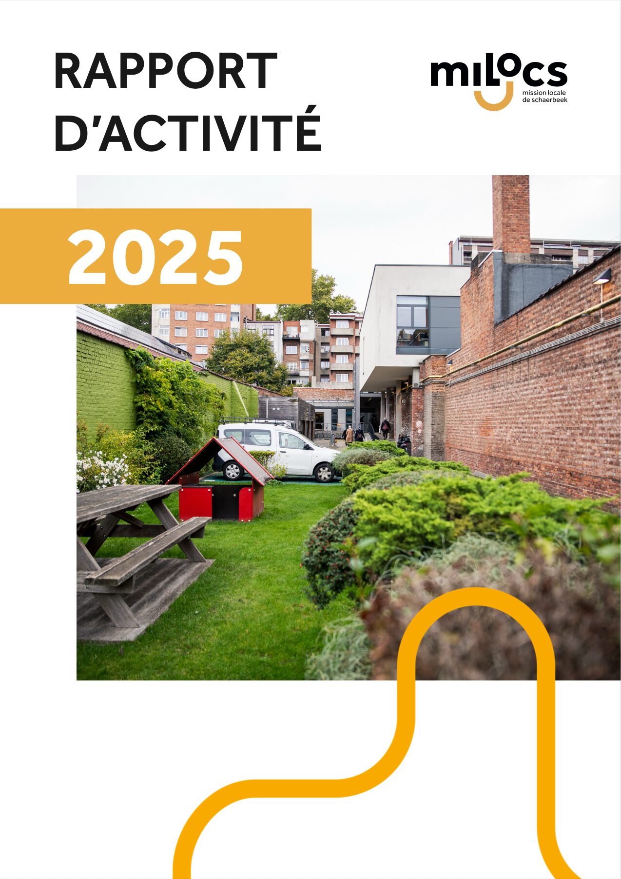 Rapport d'activité 2024 - Première page